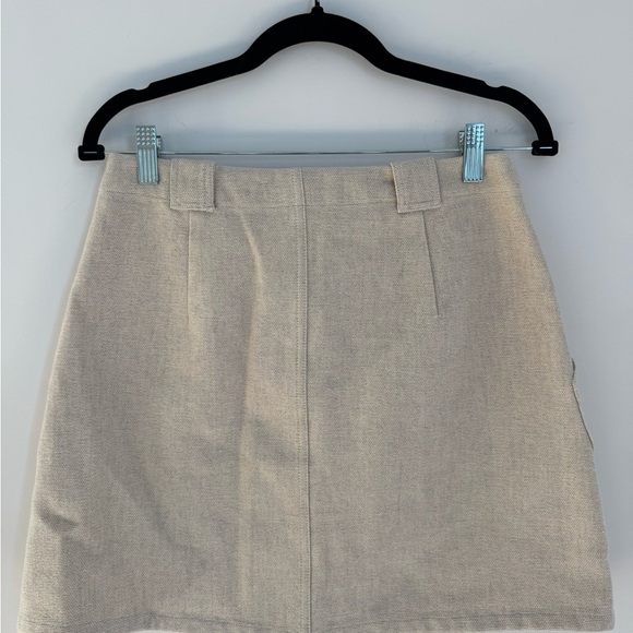 BANANA REPUBLIC Women’s Button Down Linen Skirt // Size 4 - Picture 6 of 6